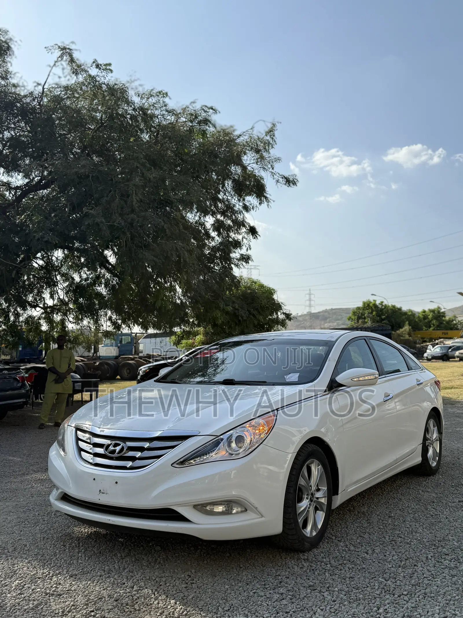 Hyundai Sonata Limited Sedan FWD (2.4L 4cyl 6A) 2012 White