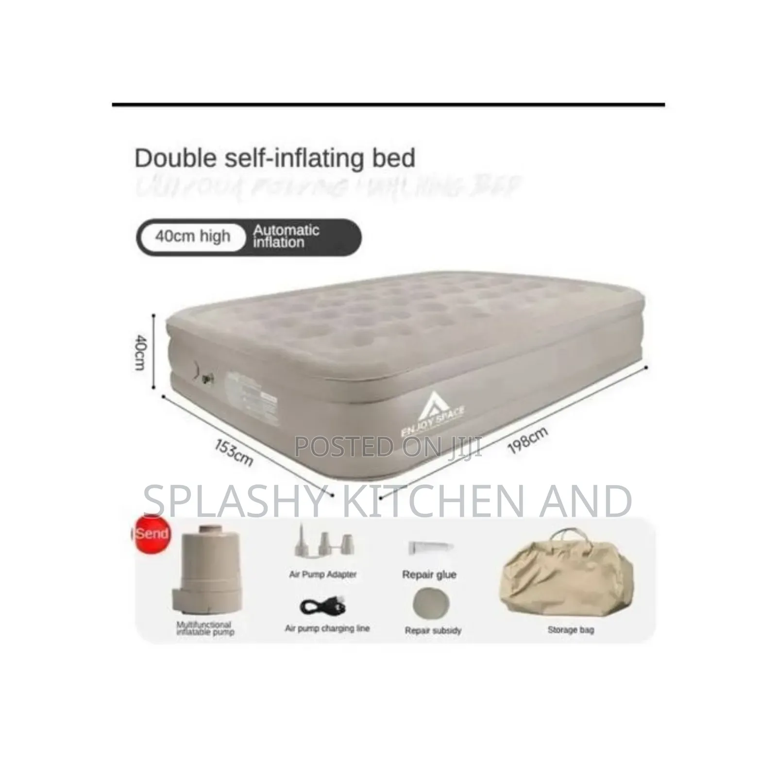 Self-Inflating Air Bed- Camping Inflatable Air Mattress Beds