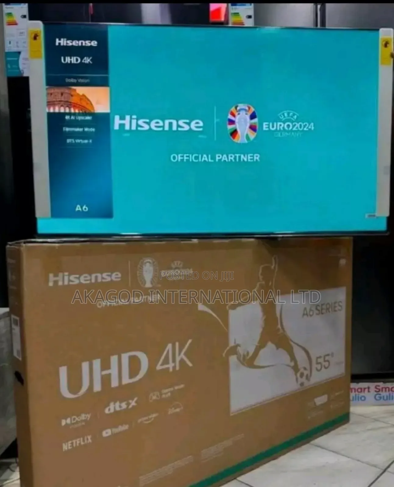 55inches Uhd Hisence Smart Internet Tv