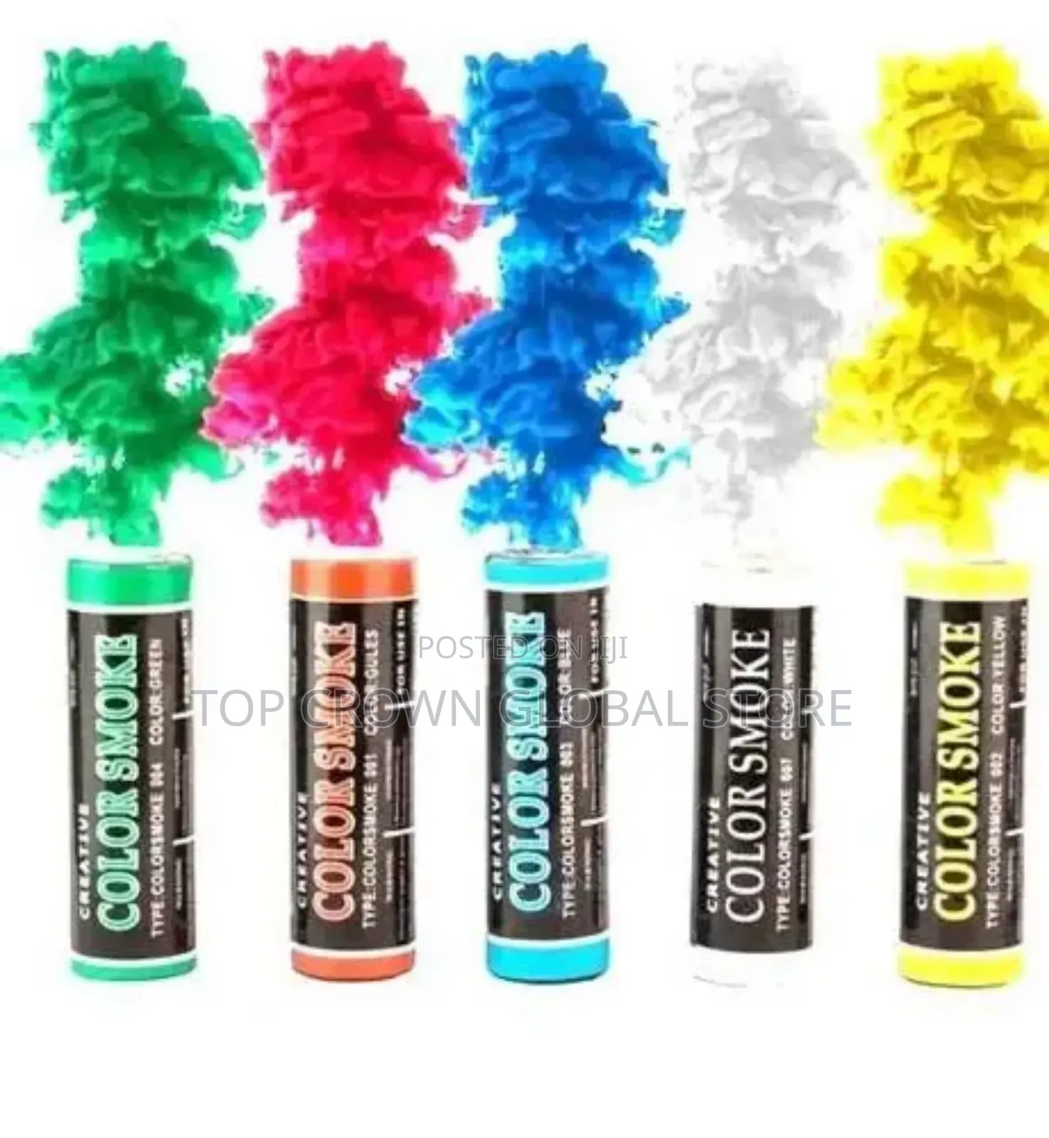 Colour Smoke Bomb