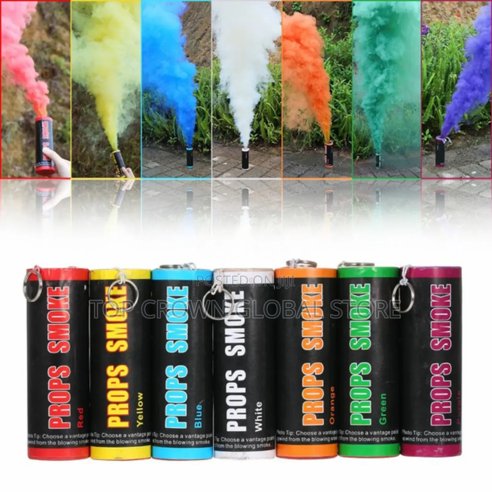 Colour Smoke Bomb