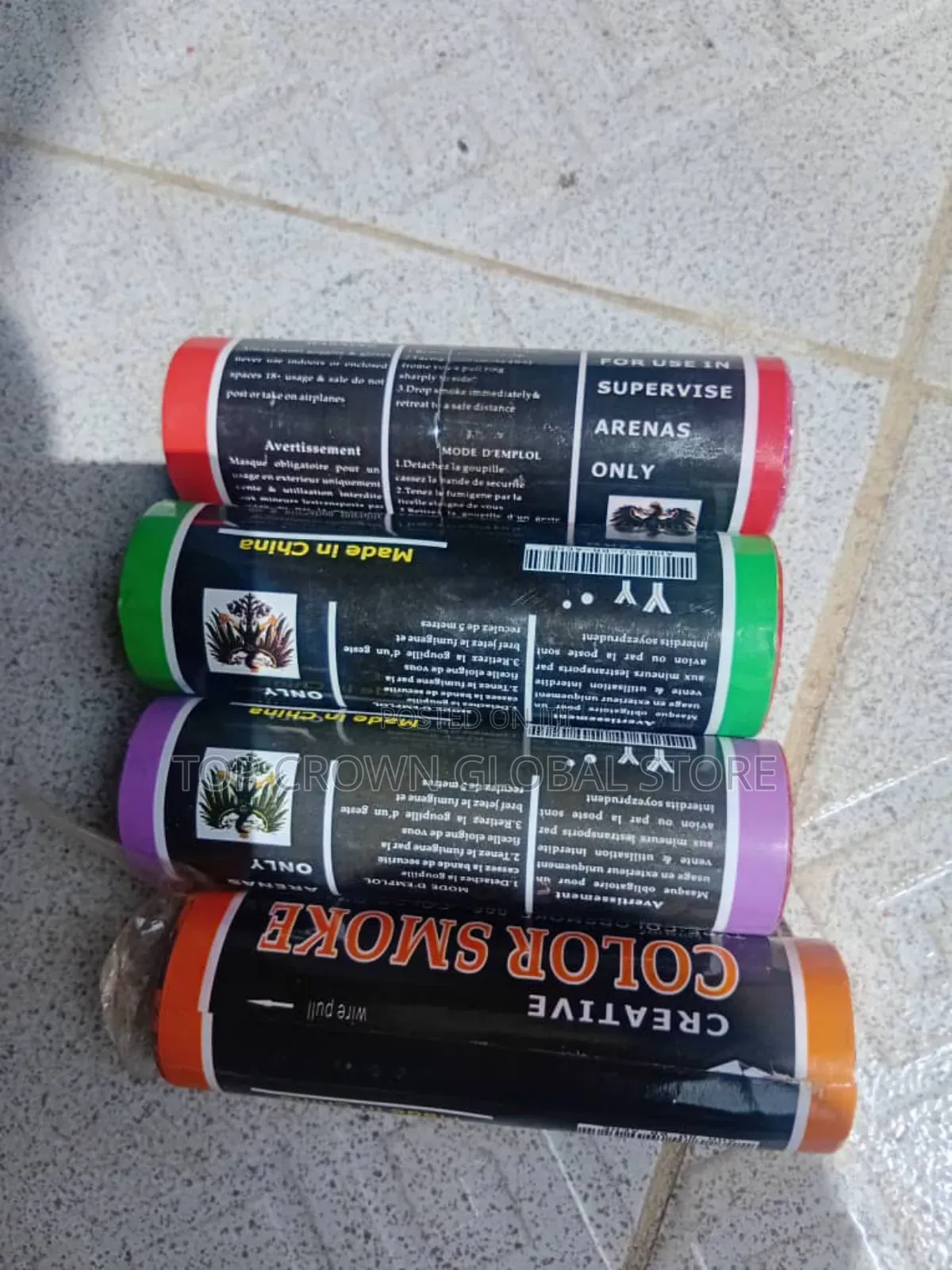 Colour Smoke Bomb