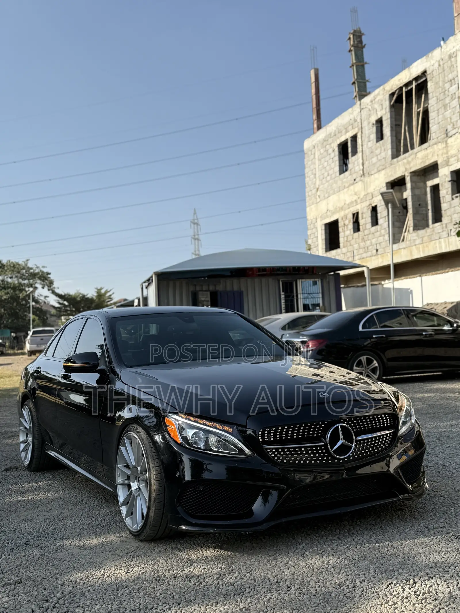 Mercedes-Benz C43 4Matic Cabriolet AWD (3.0L V6 9AM) 2018 Black