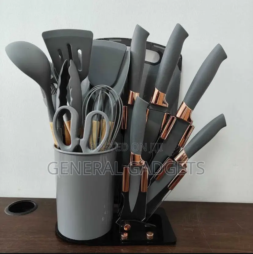Silicon Kitchen Utensils Cooking Set