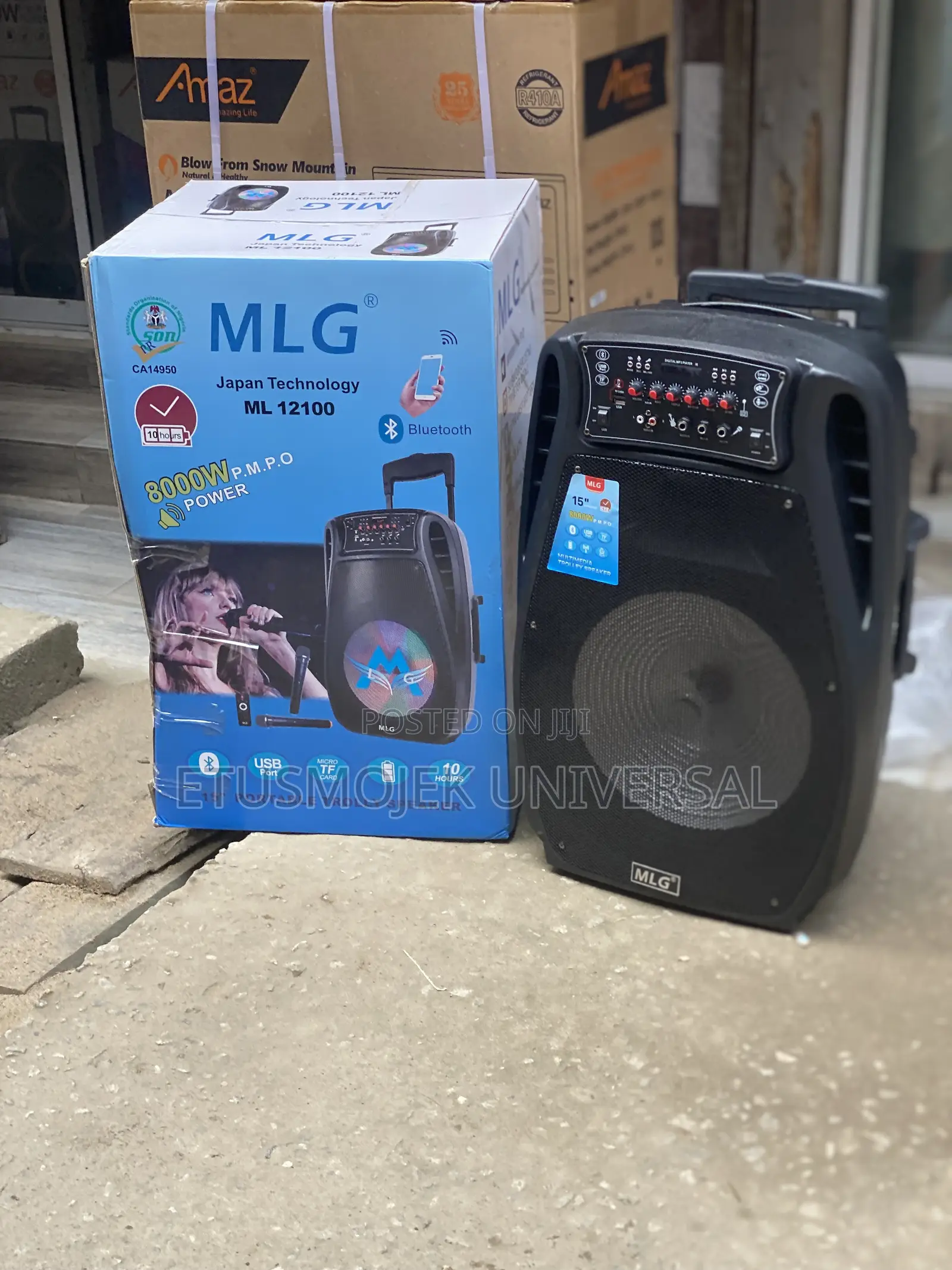 15inches MLG Rechargeable Pa System