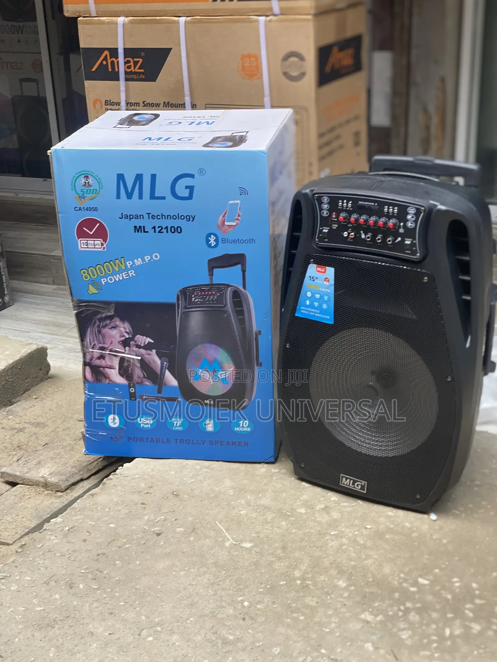 15inches MLG Rechargeable Pa System