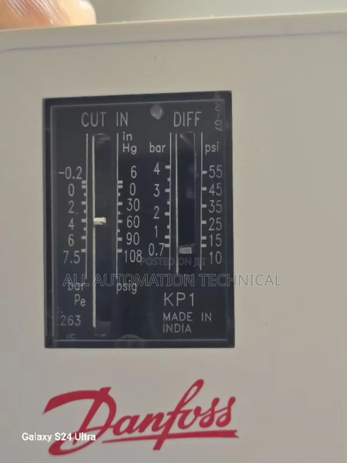 Danfoss Kp1 Pressure Switch | 060-110191