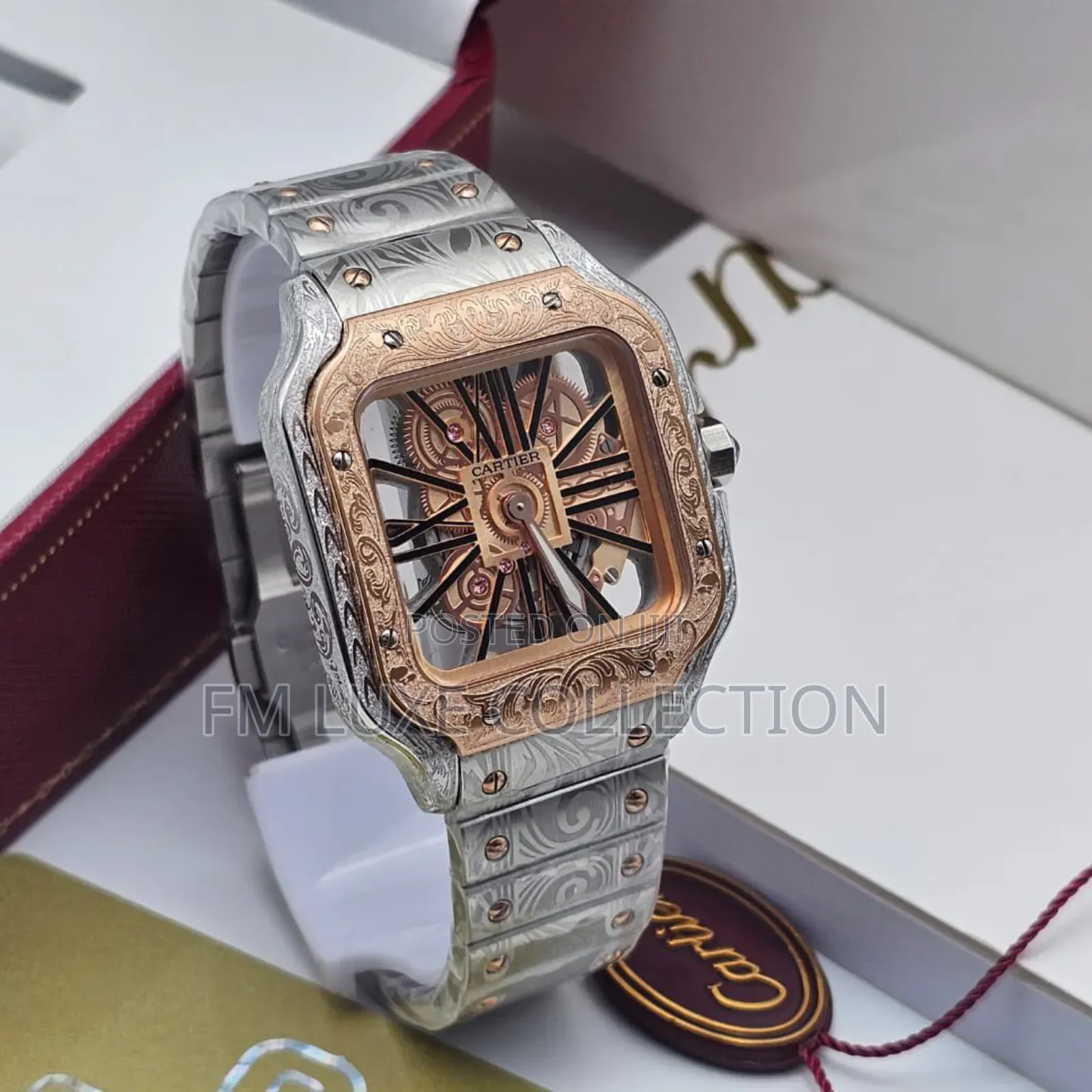 Original Cartier Skeleton Wristwatch