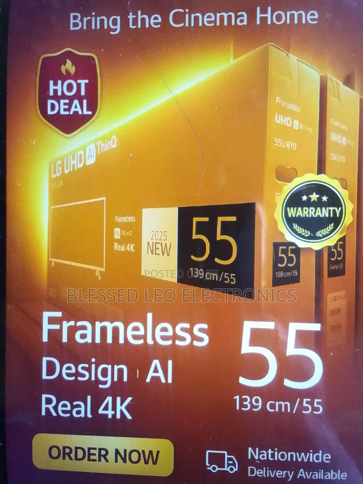 Lg 55 Inches With Upgraded 1gb Ram + 8gb Rom