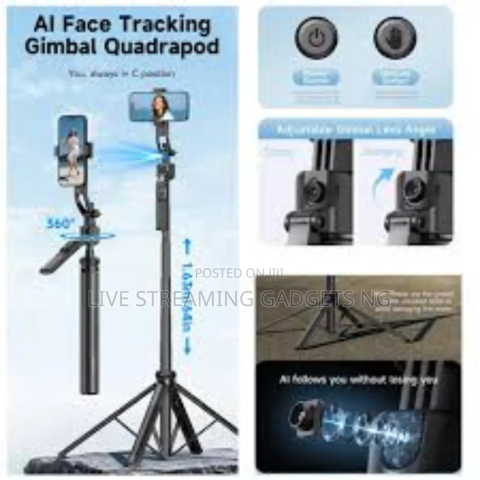 C17 Ai Face Tracking Tripod Stand
