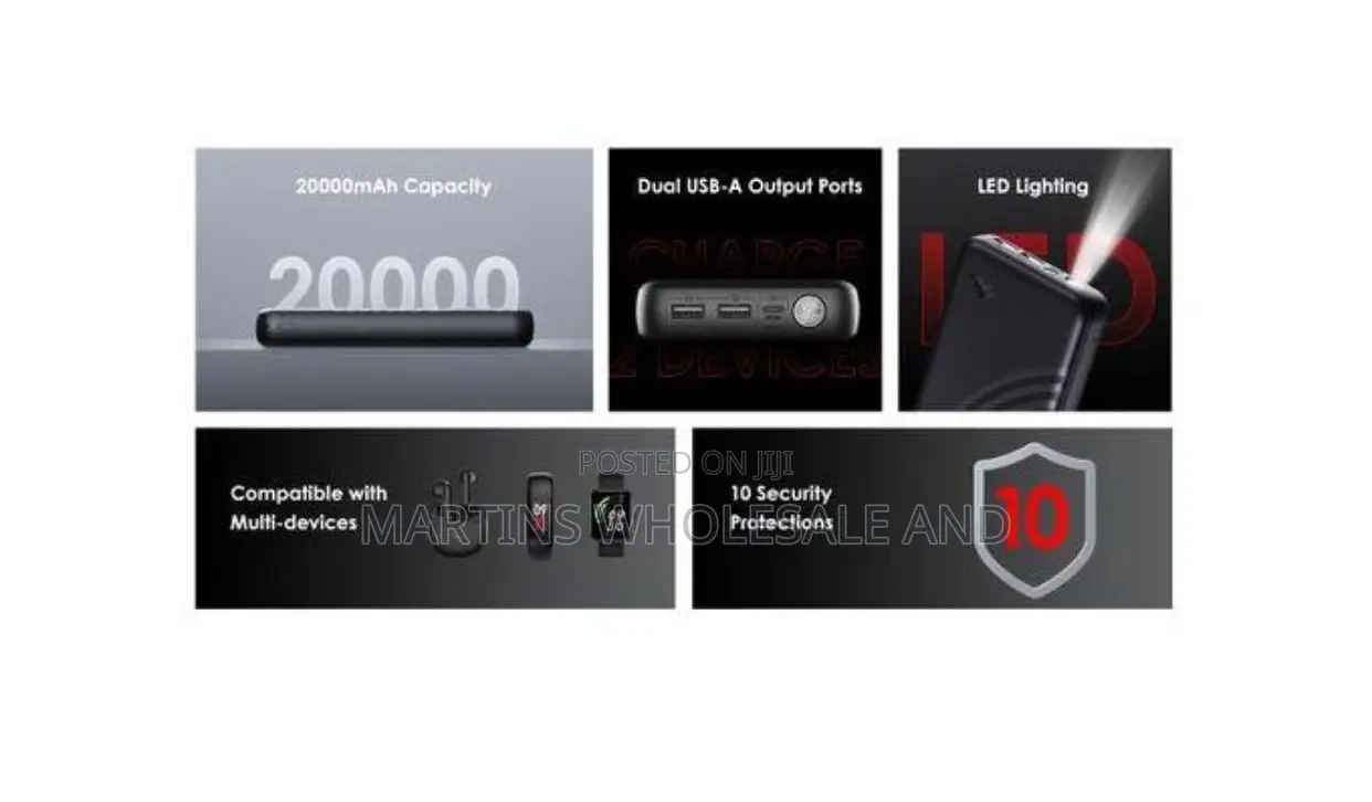 Itel Star 200 20000mah Power Bank.