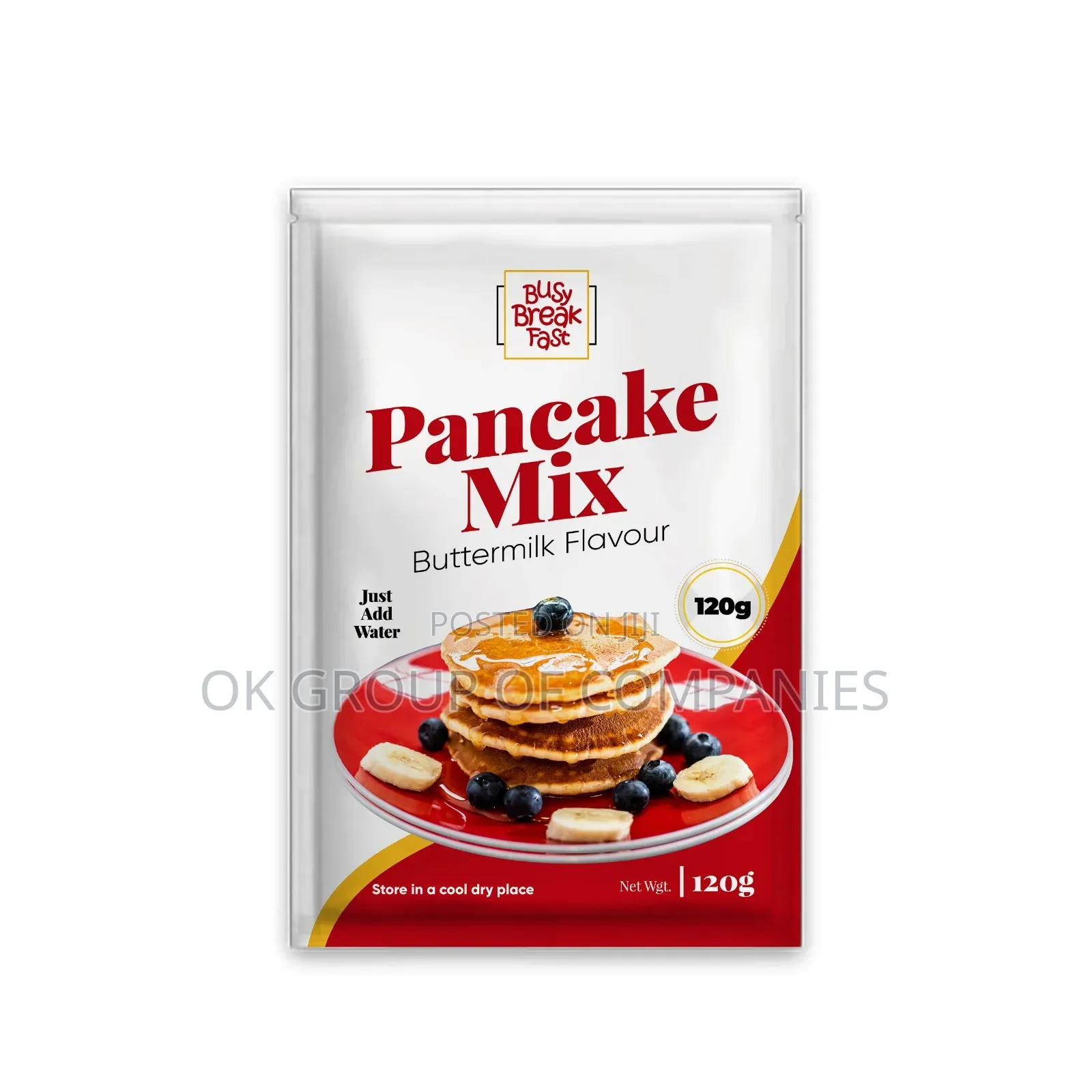 Sachet Custard Packaging Nylon Printing Coys in Lagos Nigeria