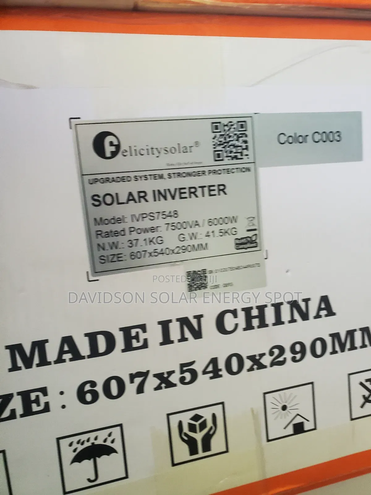 7.5kva 48v Felicity Solar Inverter
