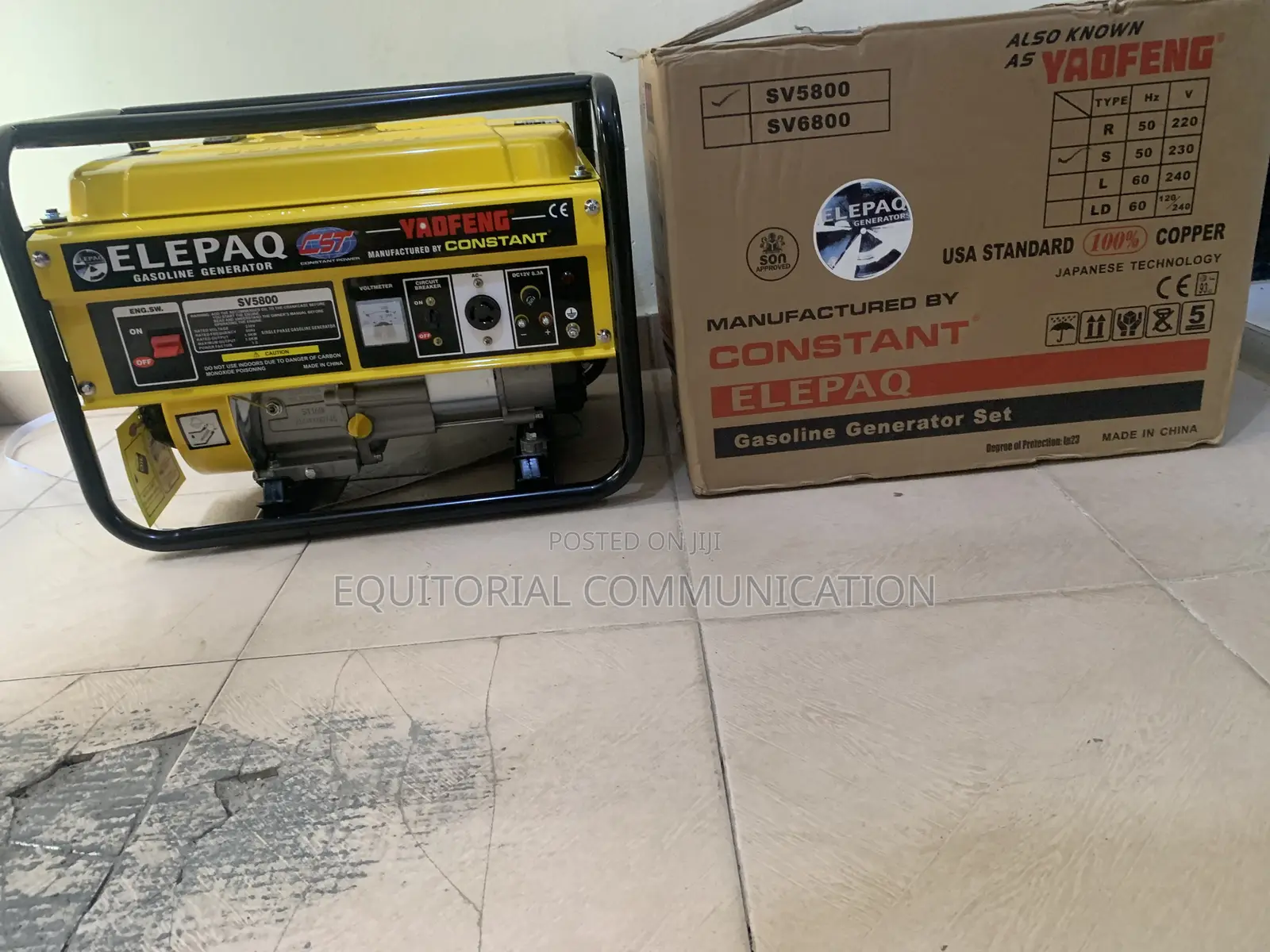 Elepaq Sv5800: Your Reliable Source of Constant Electricity