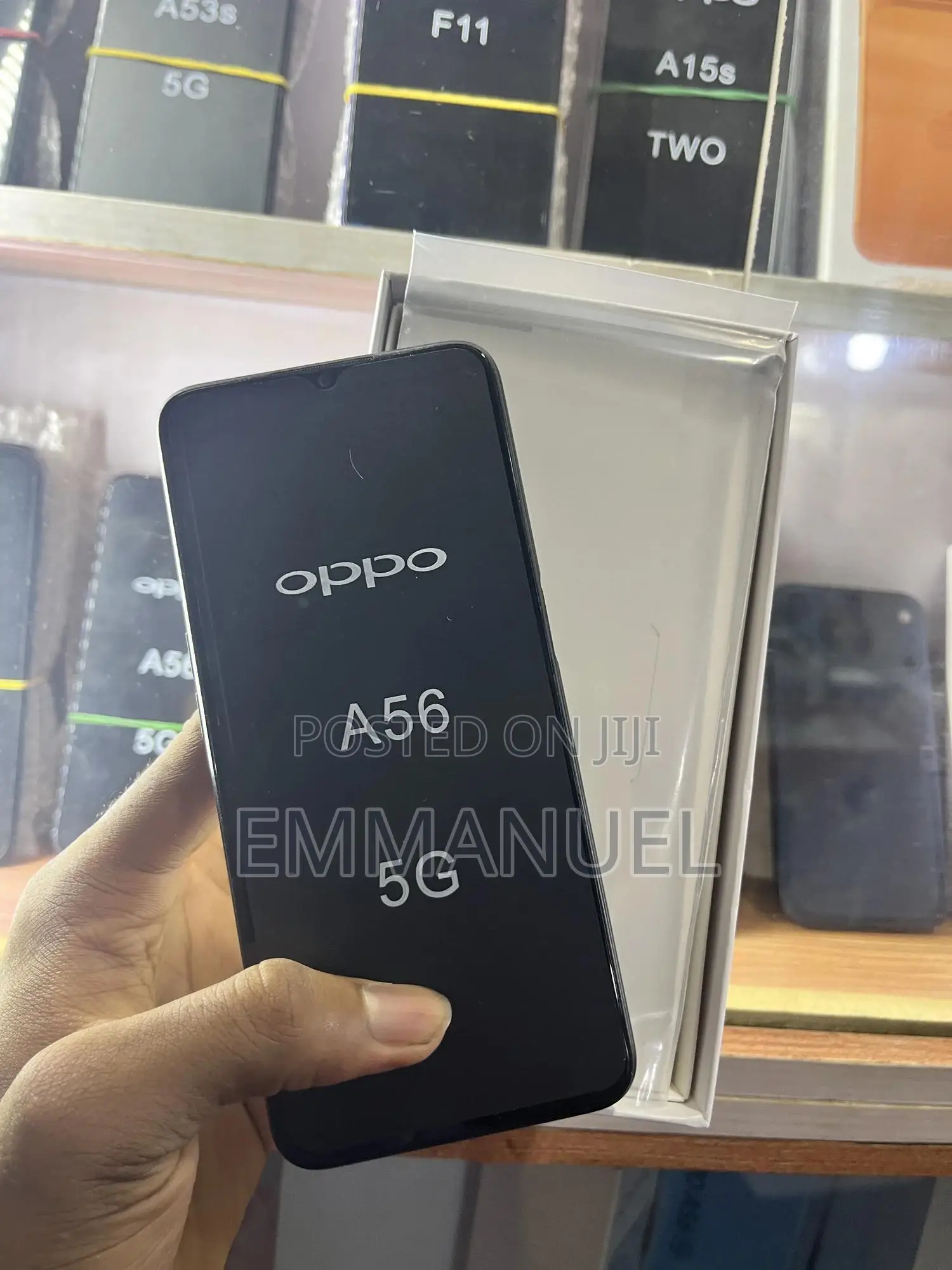 New Oppo A56 5G 256 GB Black