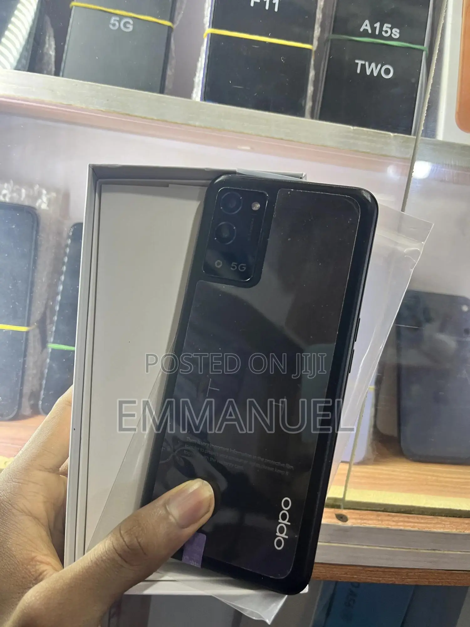 New Oppo A56 5G 256 GB Black