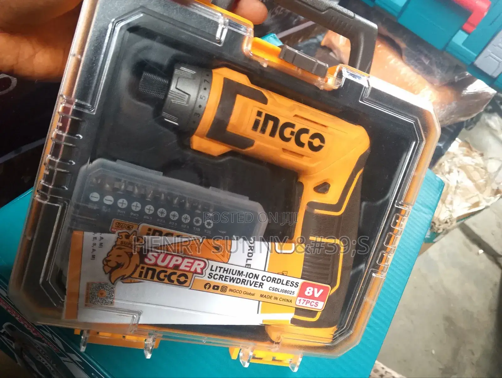 Cordless Screwdrive Ingco Products