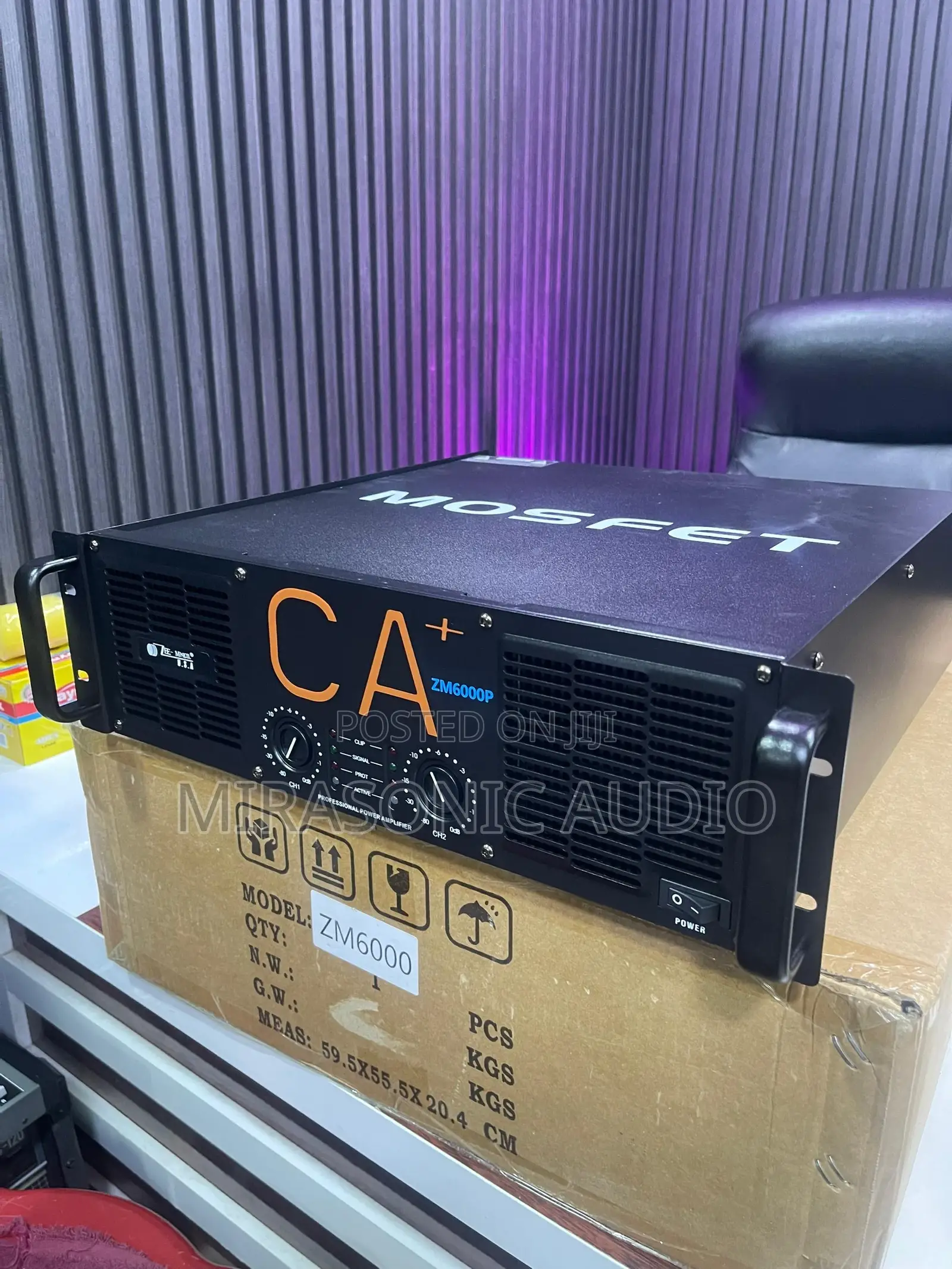 Mosfet Ca Plus 6000 Watts Amplifier