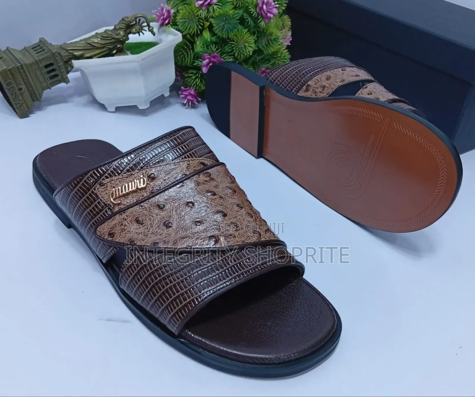Mauri Pure Italian Leather Slippers