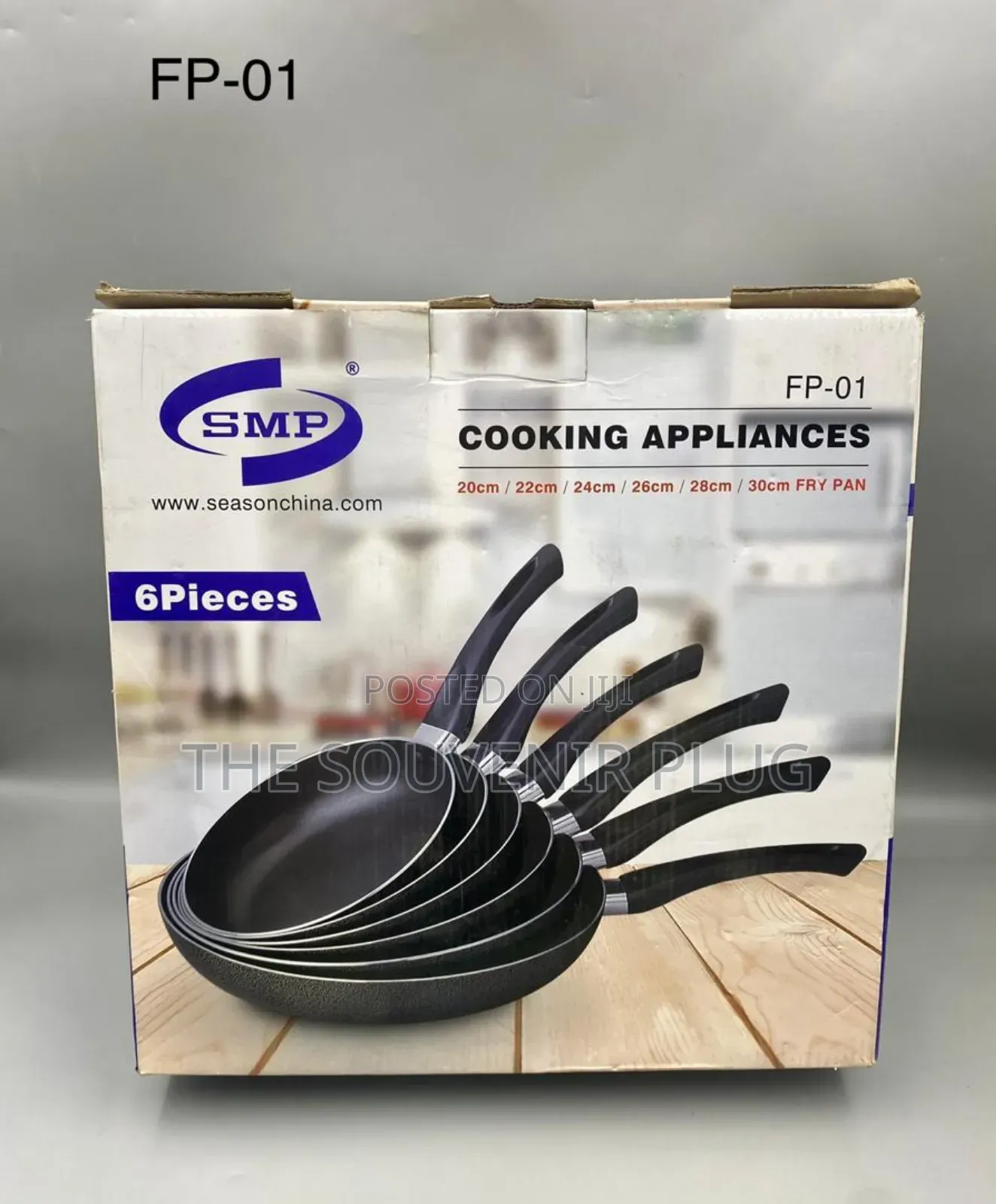 SMP Non-Stick Frying Pan -6 Pieces