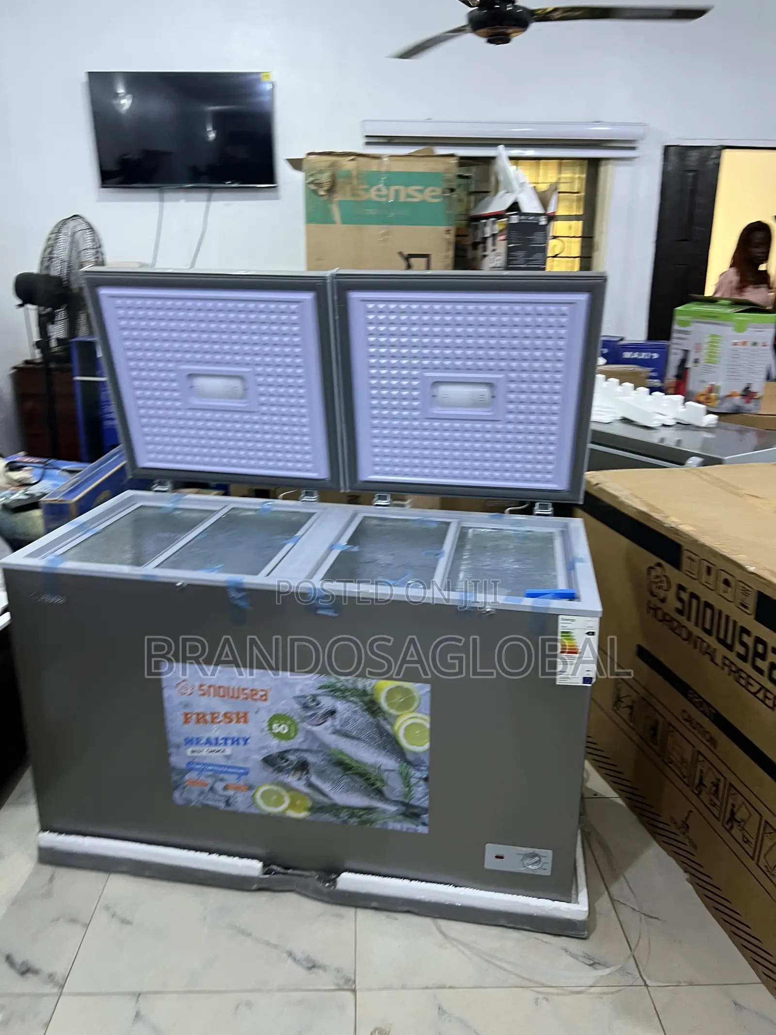 Snowsea 420l Bd-600g Freezer With Durable Build Quality