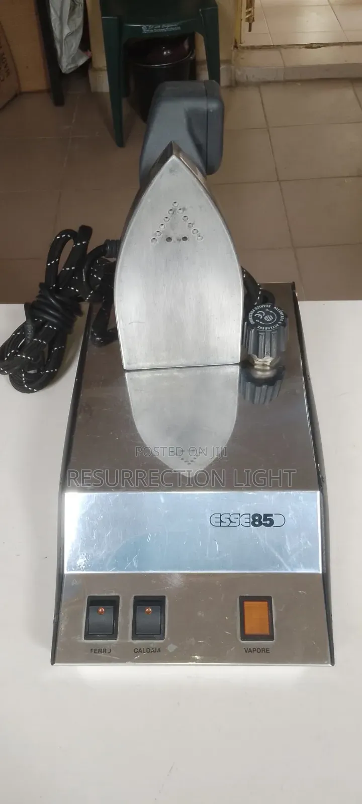 Italian Saeco Professional Steam Iron Perfect Working Condition