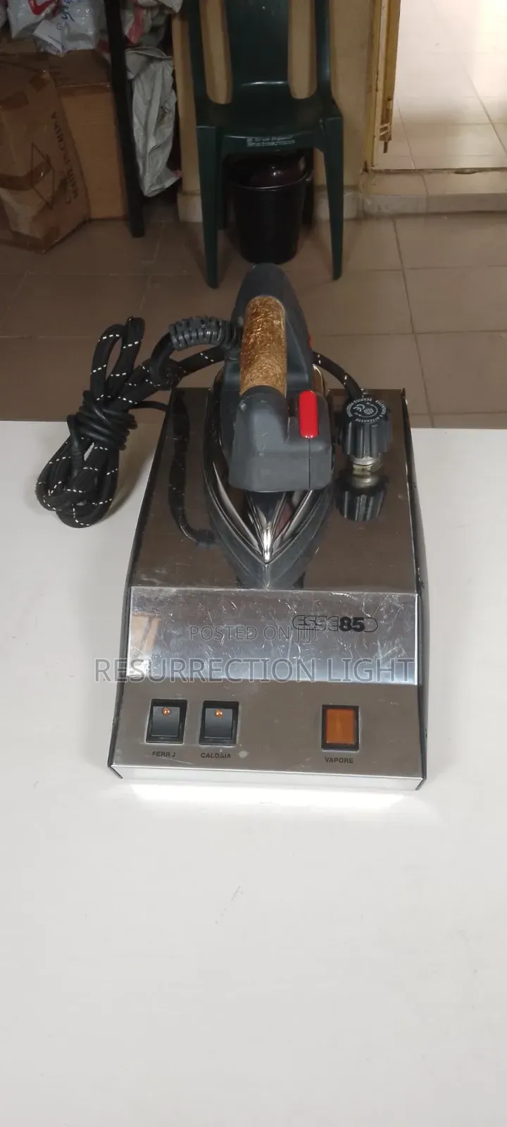 Italian Saeco Professional Steam Iron Perfect Working Condition