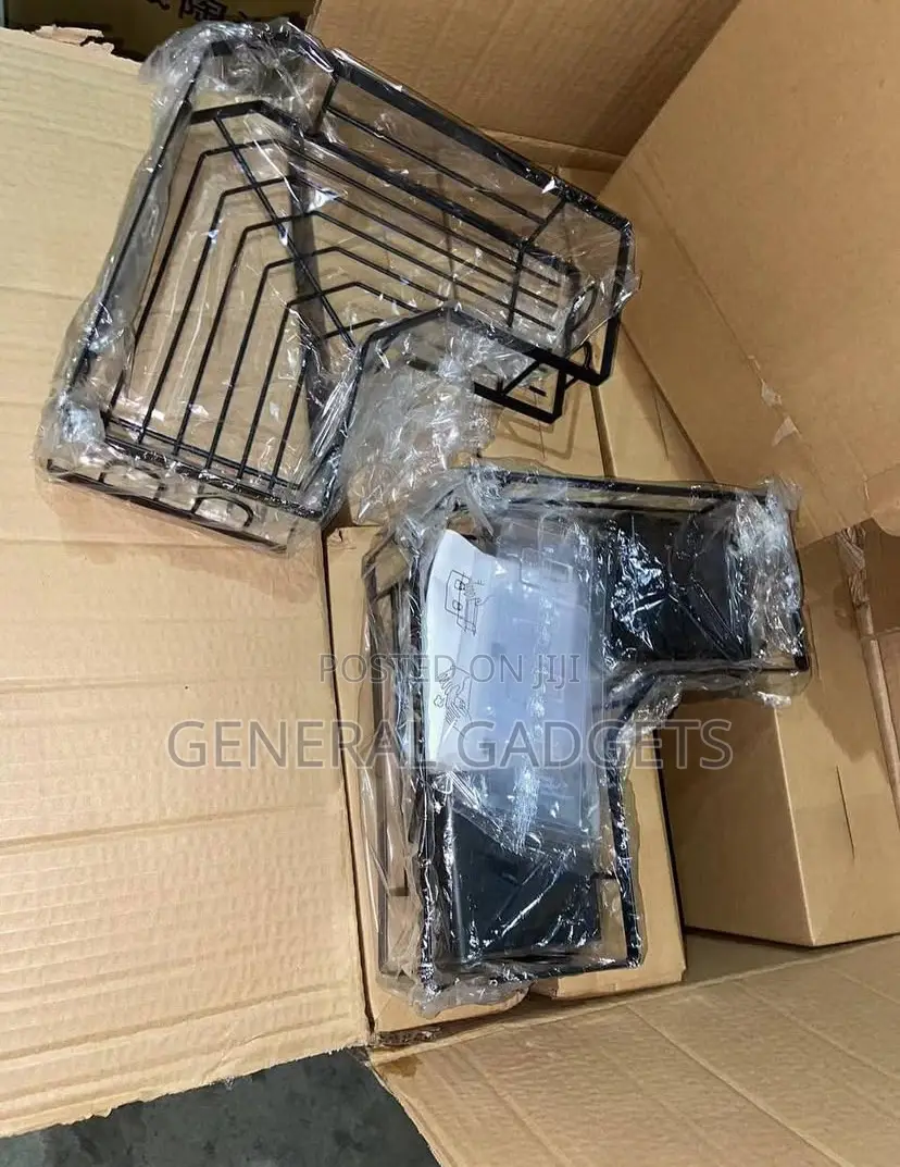 2in1 Wall Mounted Bathroom Storage Rack