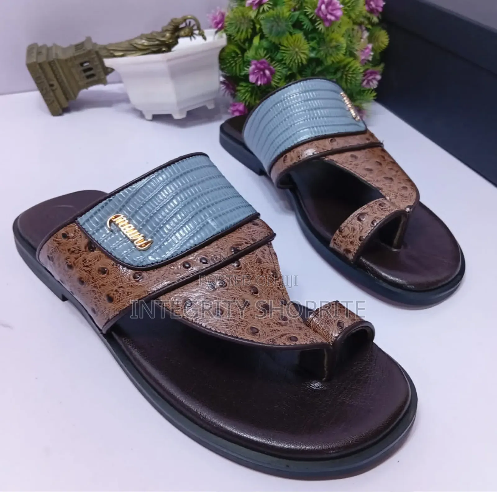 Mauri Quality Italian Leather Men's Slippers