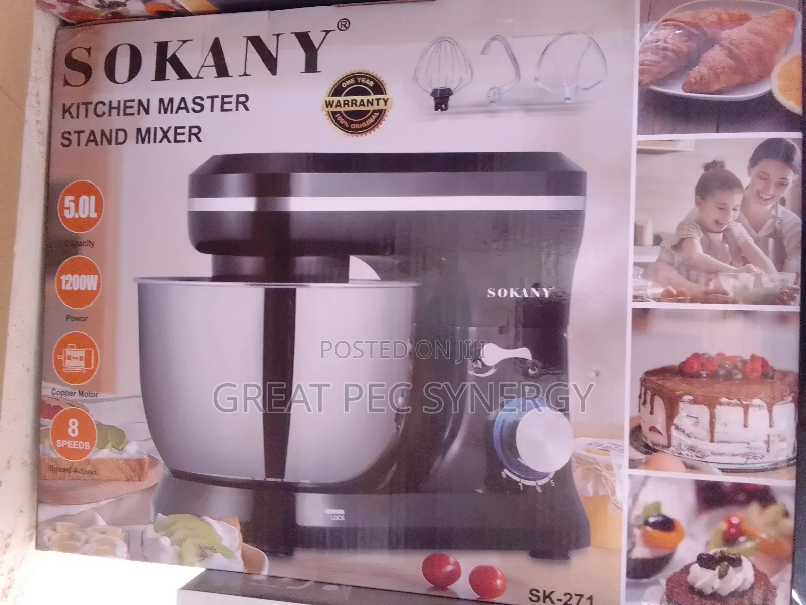 Sokany Hand Mixer 5 L