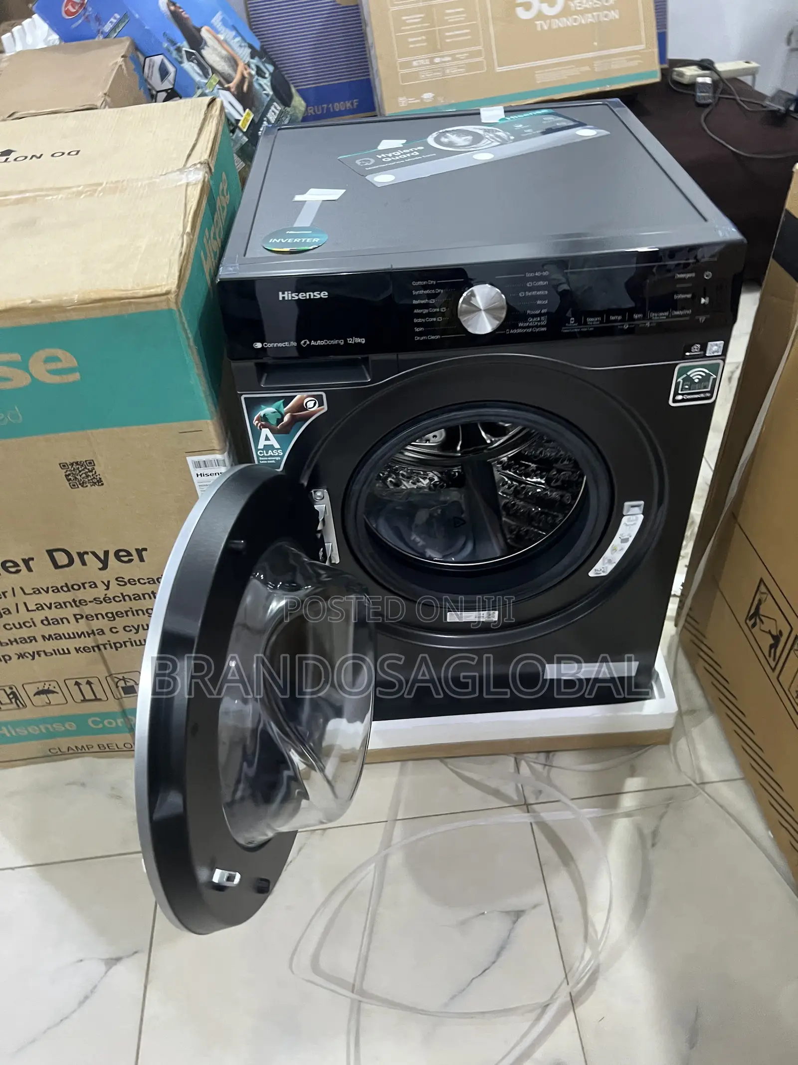 Hisense 12kg Front Load (Wash Dry) Washing Machine