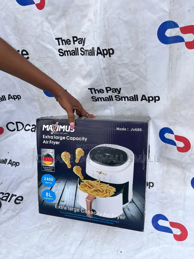 Pay Small Small Maximus Air Fryer On Cdcare.App