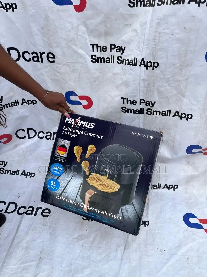 Pay Small Small Maximus Air Fryer On Cdcare.App