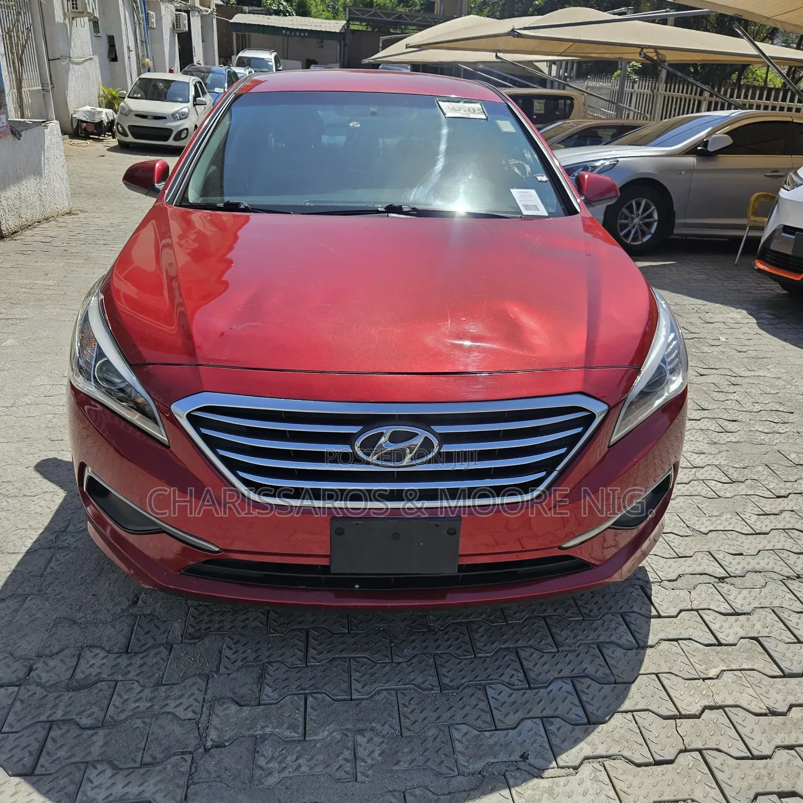 Hyundai Sonata Sport 2.0T Sedan FWD (2.0L 4cyl 6A) 2016 Red