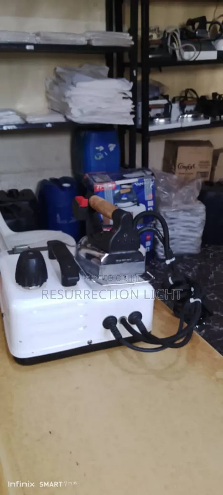 Made in Italy Fogacci Industrial Steam Iron