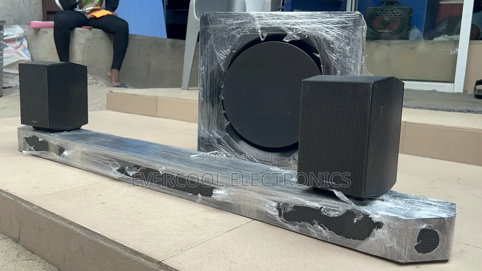 Powerful Samsung Soundbar Q990c With 11.1.4 Ch Wireless Dolby Atmos