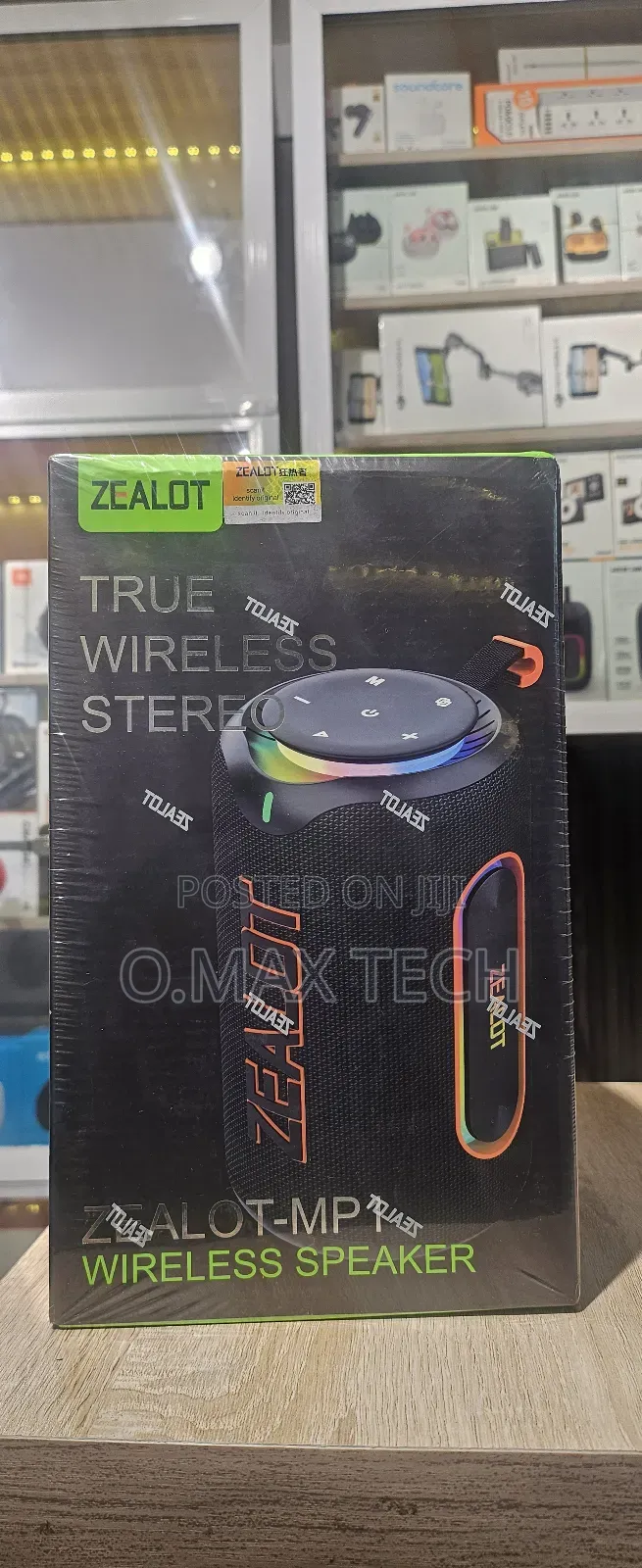 Zealot Mp1 60w High Power Blue Tooth Speaker Portable Rgb