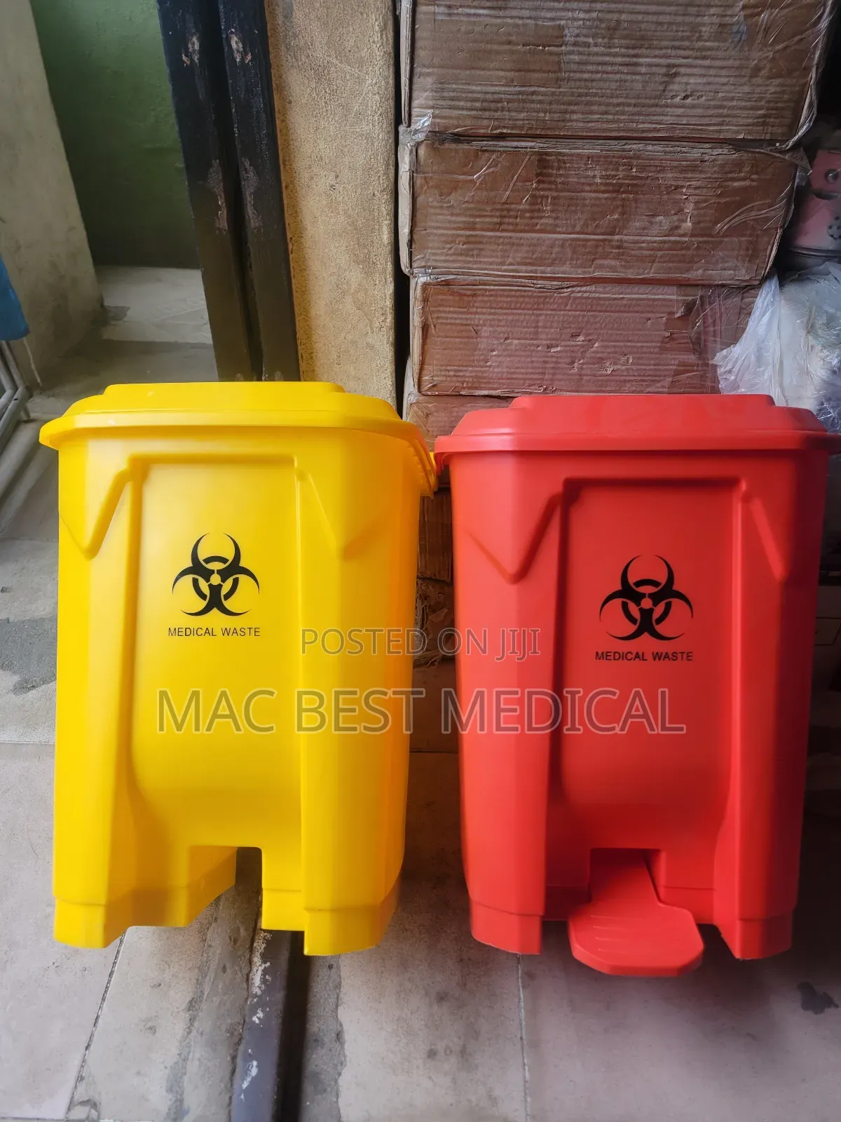 Hospital Pedal Waste Bin 30l Plastics
