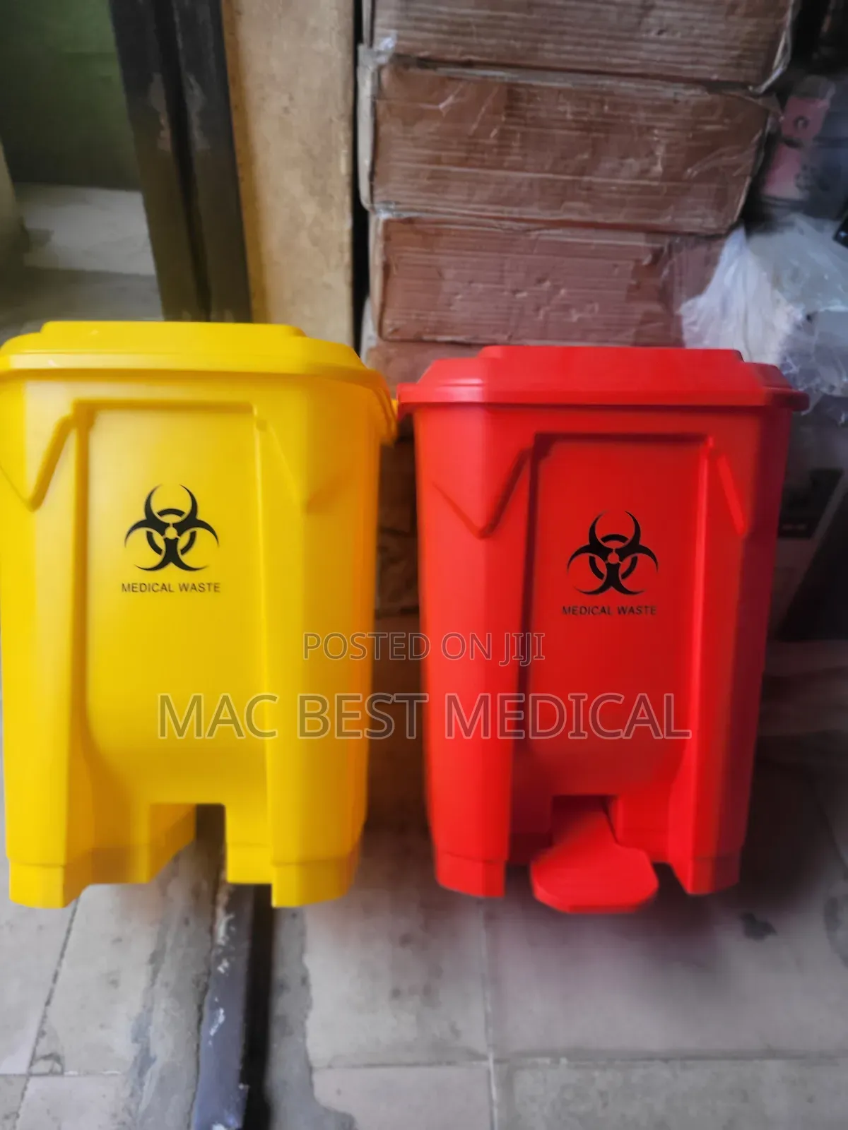 Hospital Pedal Waste Bin 30l Plastics
