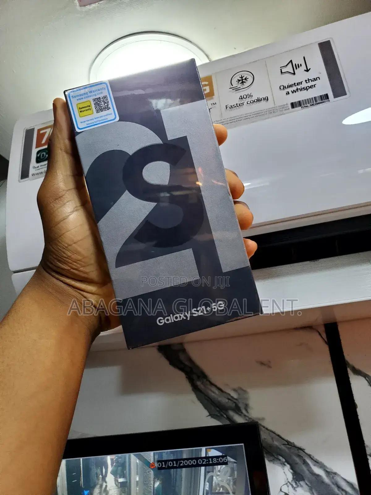 New Samsung Galaxy S21+ 5G 256 GB Black