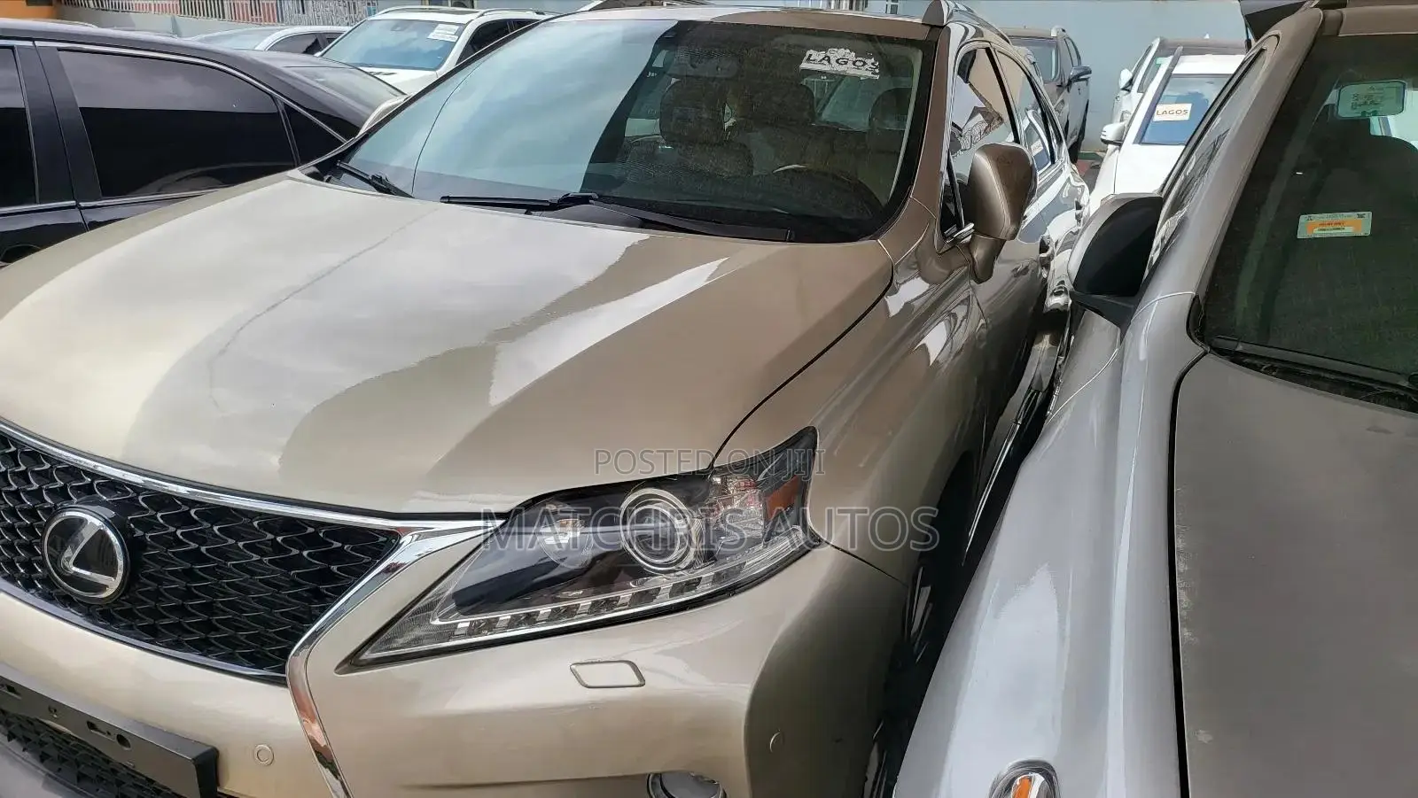 Lexus RX 350 2014 Gold
