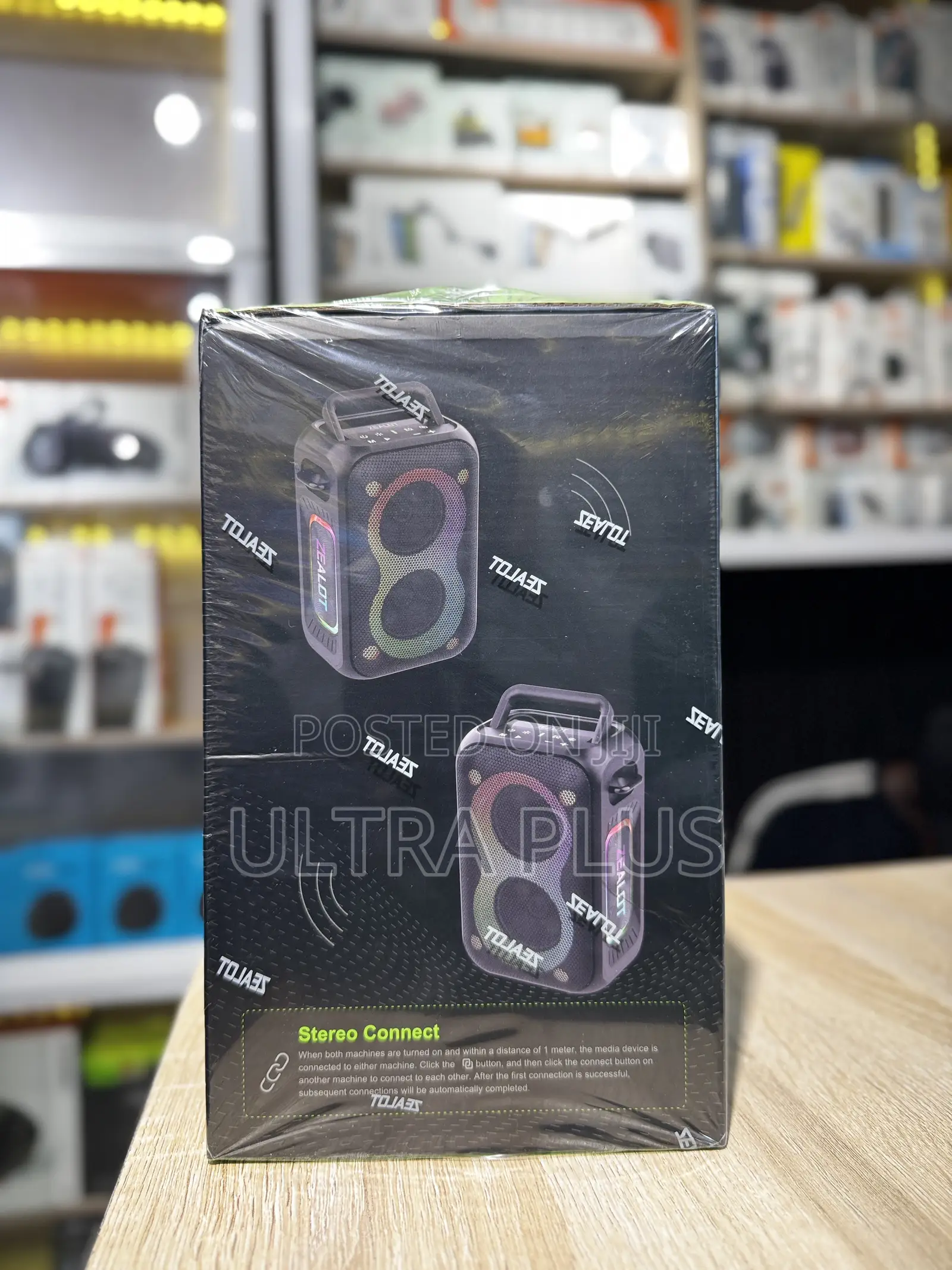 Zealot Pt02 60w High Power Subwoofer Bluetooth Speaker With 8000mah