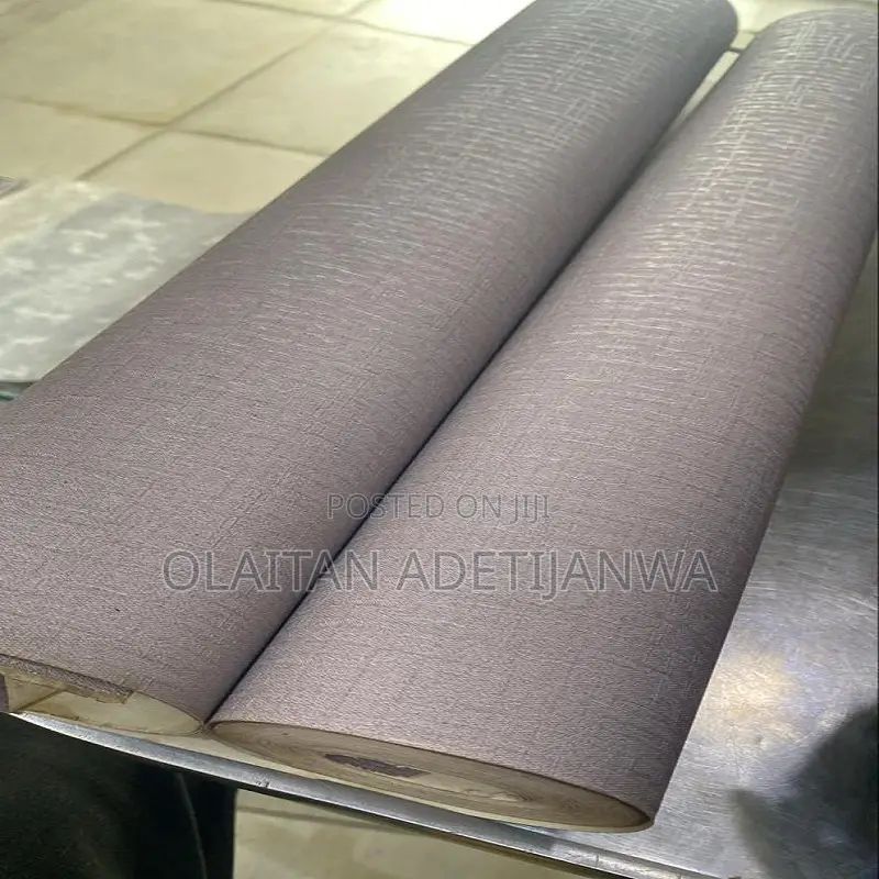 Grey Textured Cleanable Modern Wallpaper
