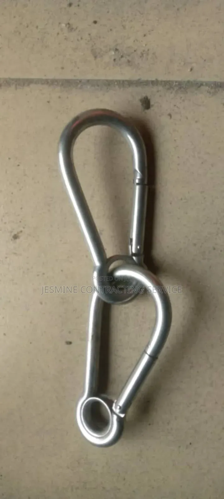 Snap Hook With Eyelet 
Stainless Steel Aisi 316
13mm