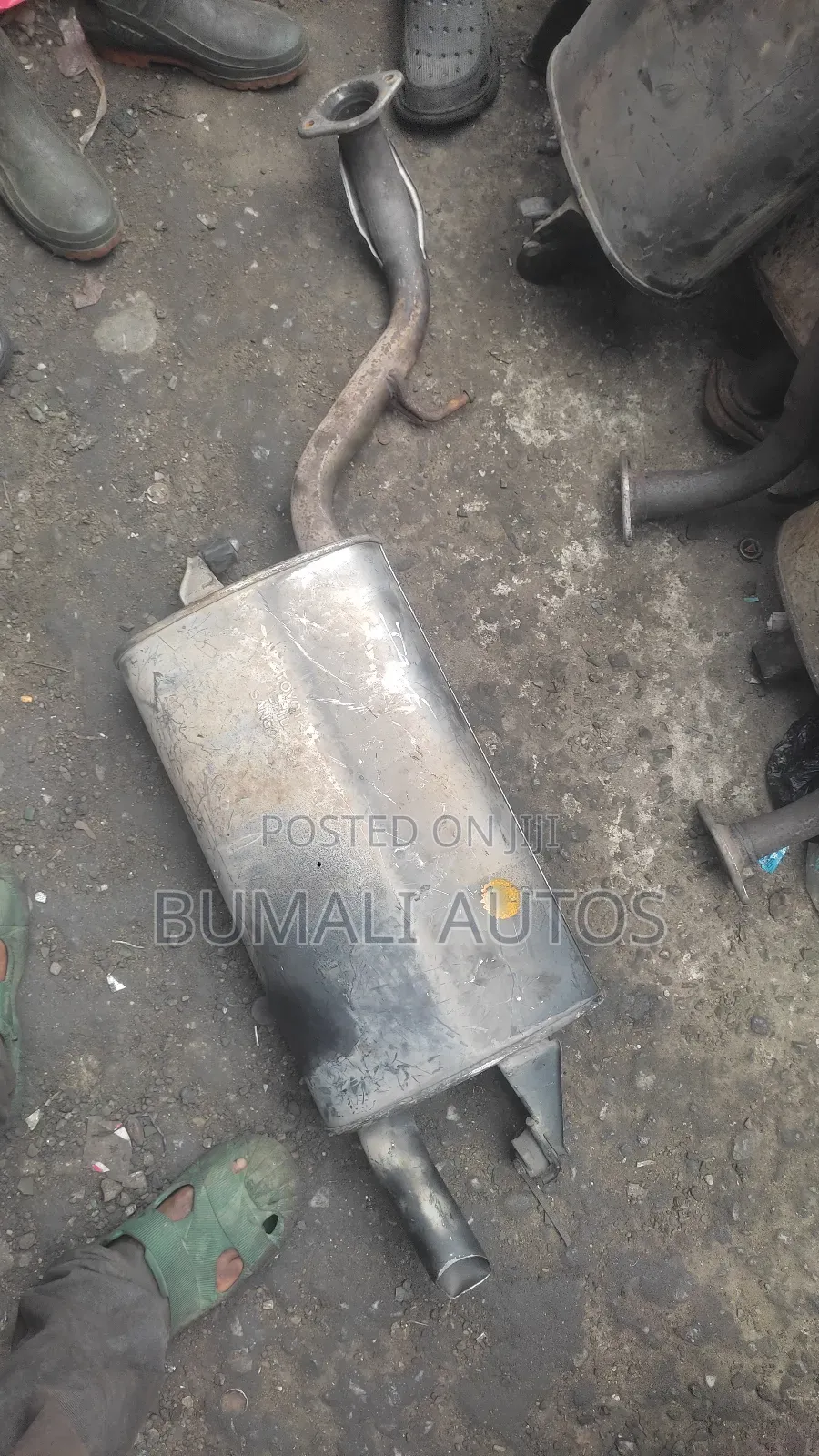 Exhaust Silencer Back Pot for Toyota Wish 2003-2006 Model