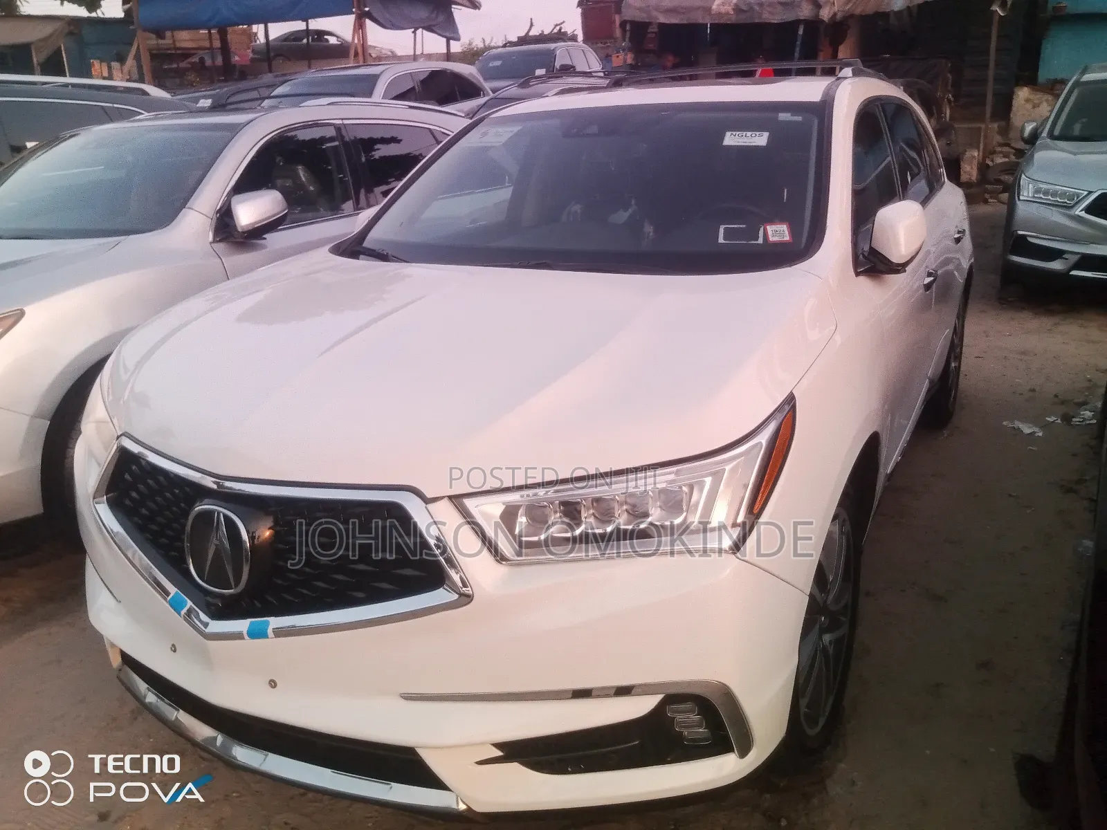 Acura MDX Advance & Ent. Pkgs SH-AWD 2019 White