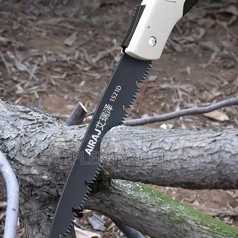 1pc Industrial Grade Steel Folding Saw, Manual Cutting Tool With Anti