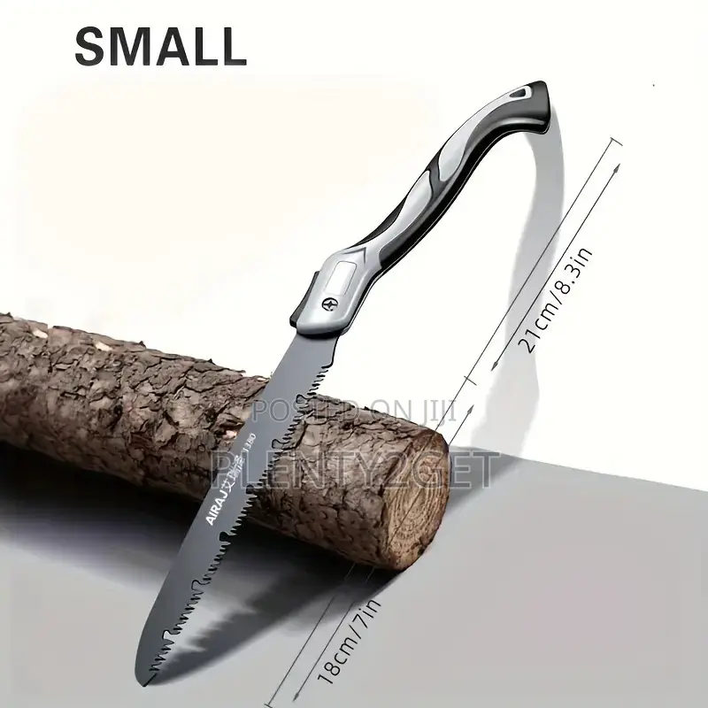1pc Industrial Grade Steel Folding Saw, Manual Cutting Tool With Anti