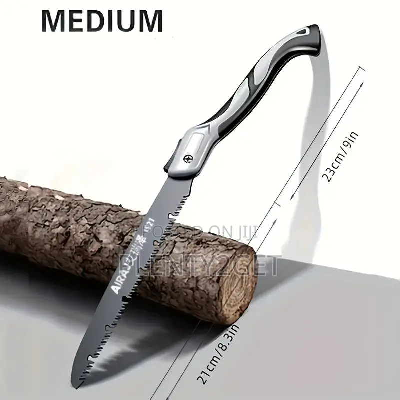 1pc Industrial Grade Steel Folding Saw, Manual Cutting Tool With Anti