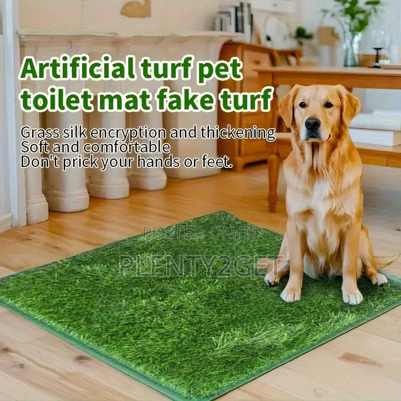 Washable Artificial Grass Dog Potty Trainer - Indoor/Outdoor/Travel Pu